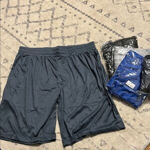 Pack of 5 Men's Black Athletic Shorts